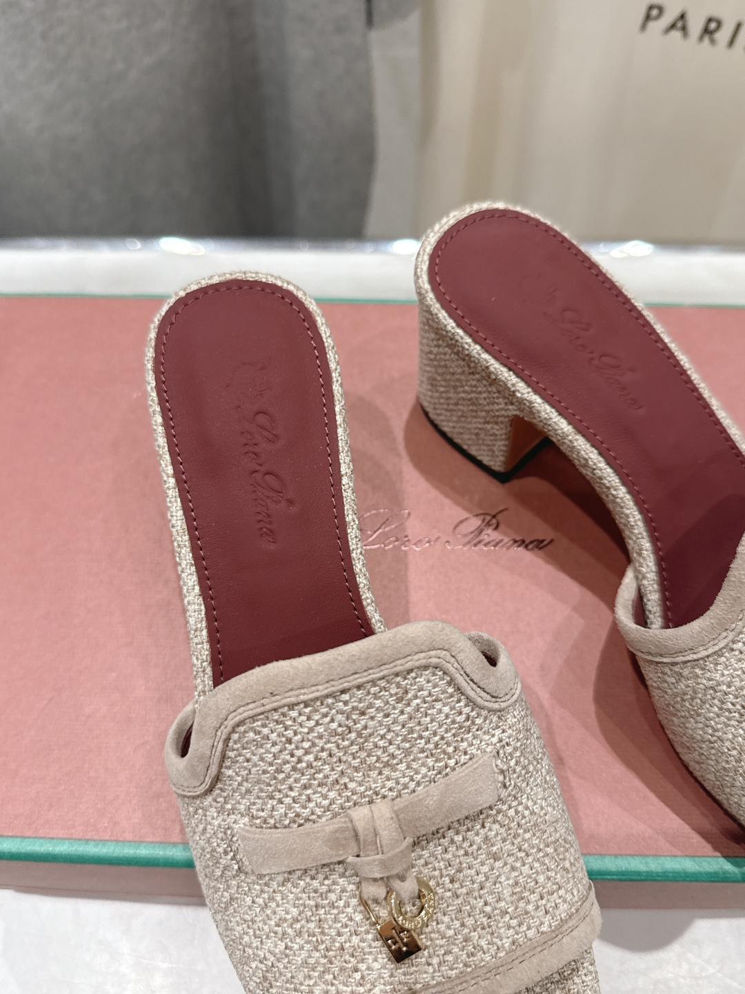 高版本出厂 高跟Loro Piana* LP ||诺悠翩雅2026ss夏季新款平底拖鞋‼️【市场顶级品质