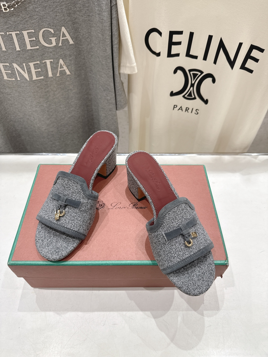 高版本出厂 高跟Loro Piana* LP ||诺悠翩雅2026ss夏季新款平底拖鞋‼️【市场顶级品质