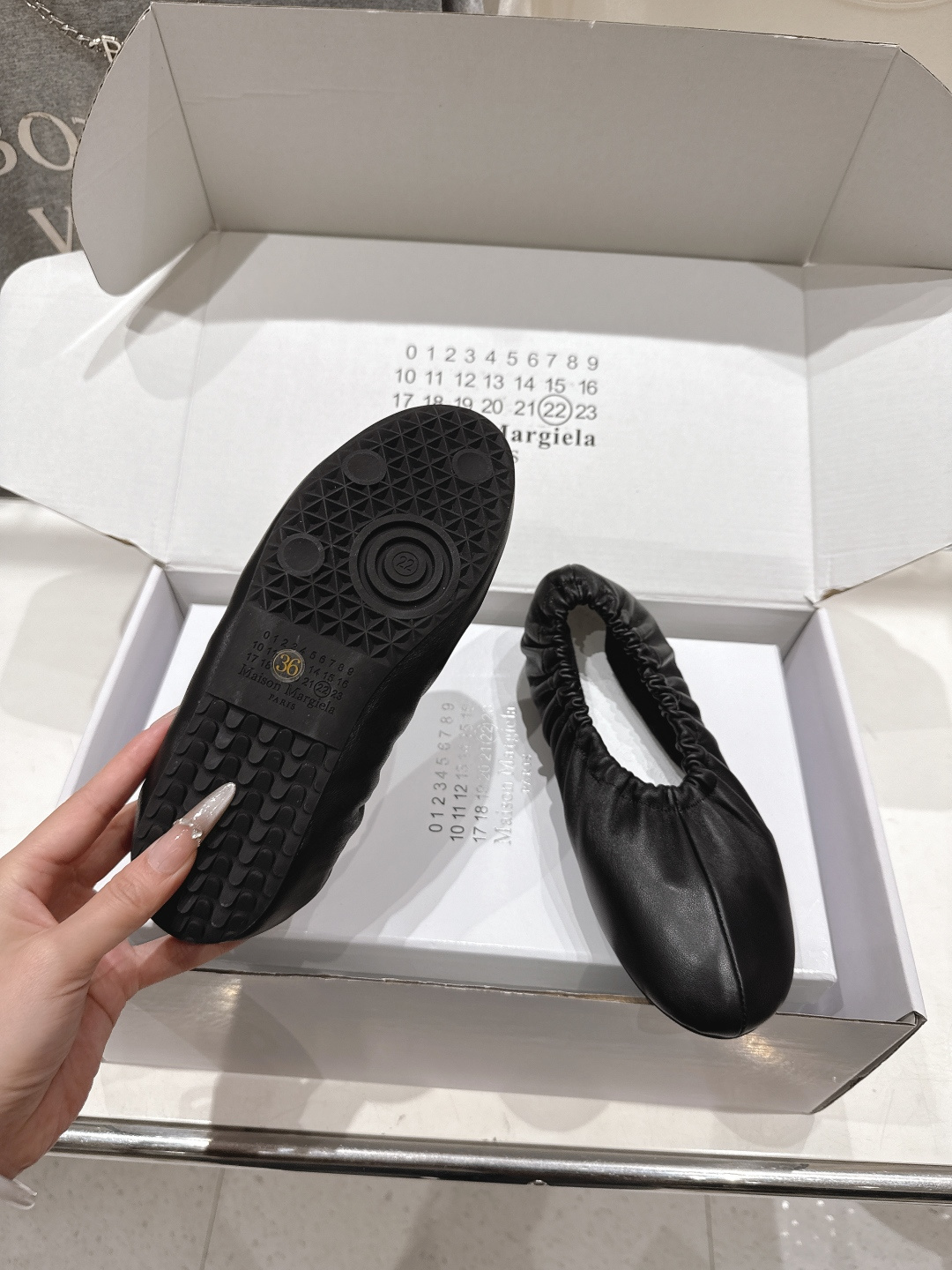 高版本出厂 皮面 MM6【Maison Martin Margiela】马吉拉2026ss新品玛丽珍芭蕾