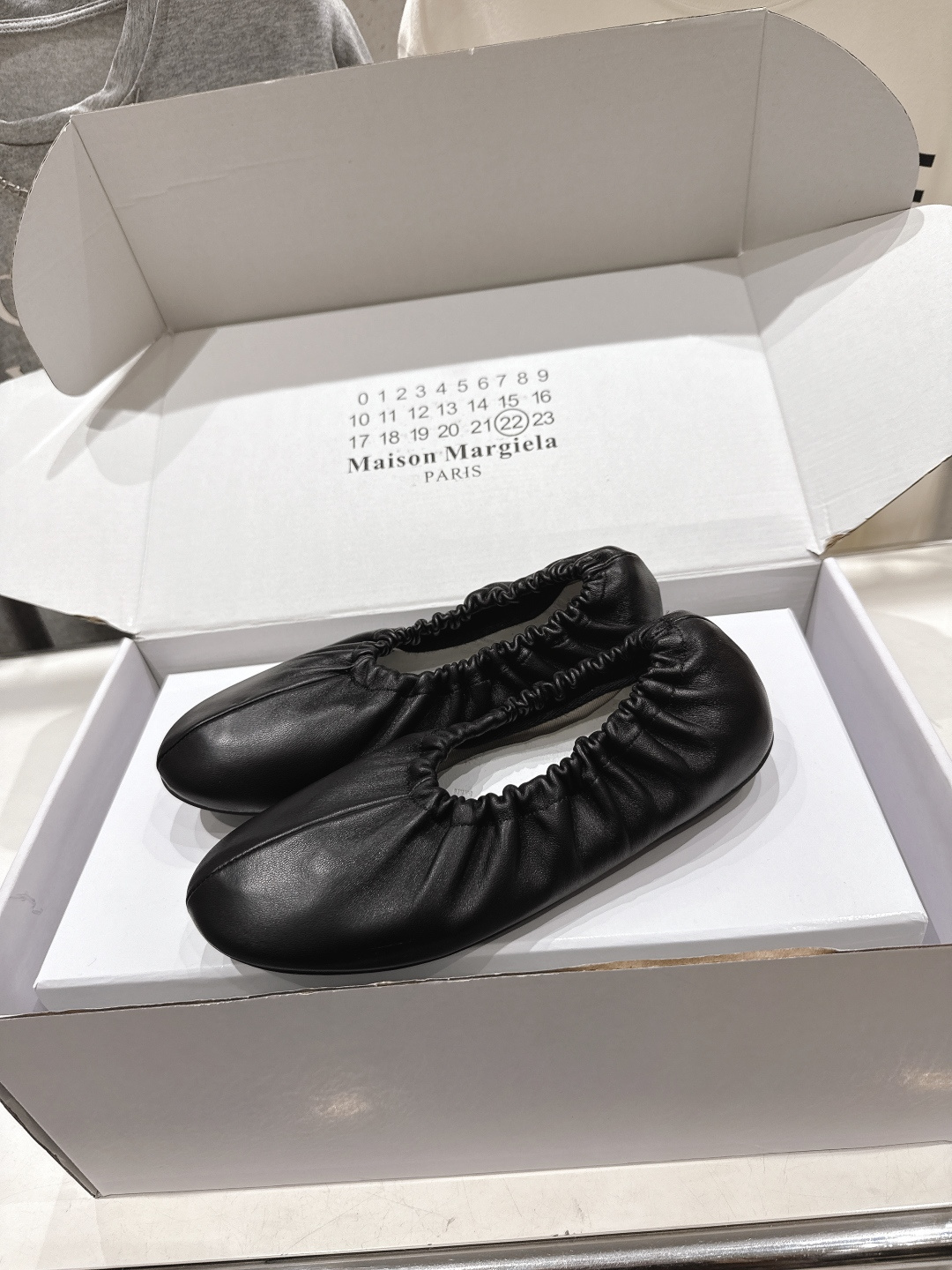 高版本出厂 皮面 MM6【Maison Martin Margiela】马吉拉2026ss新品玛丽珍芭蕾
