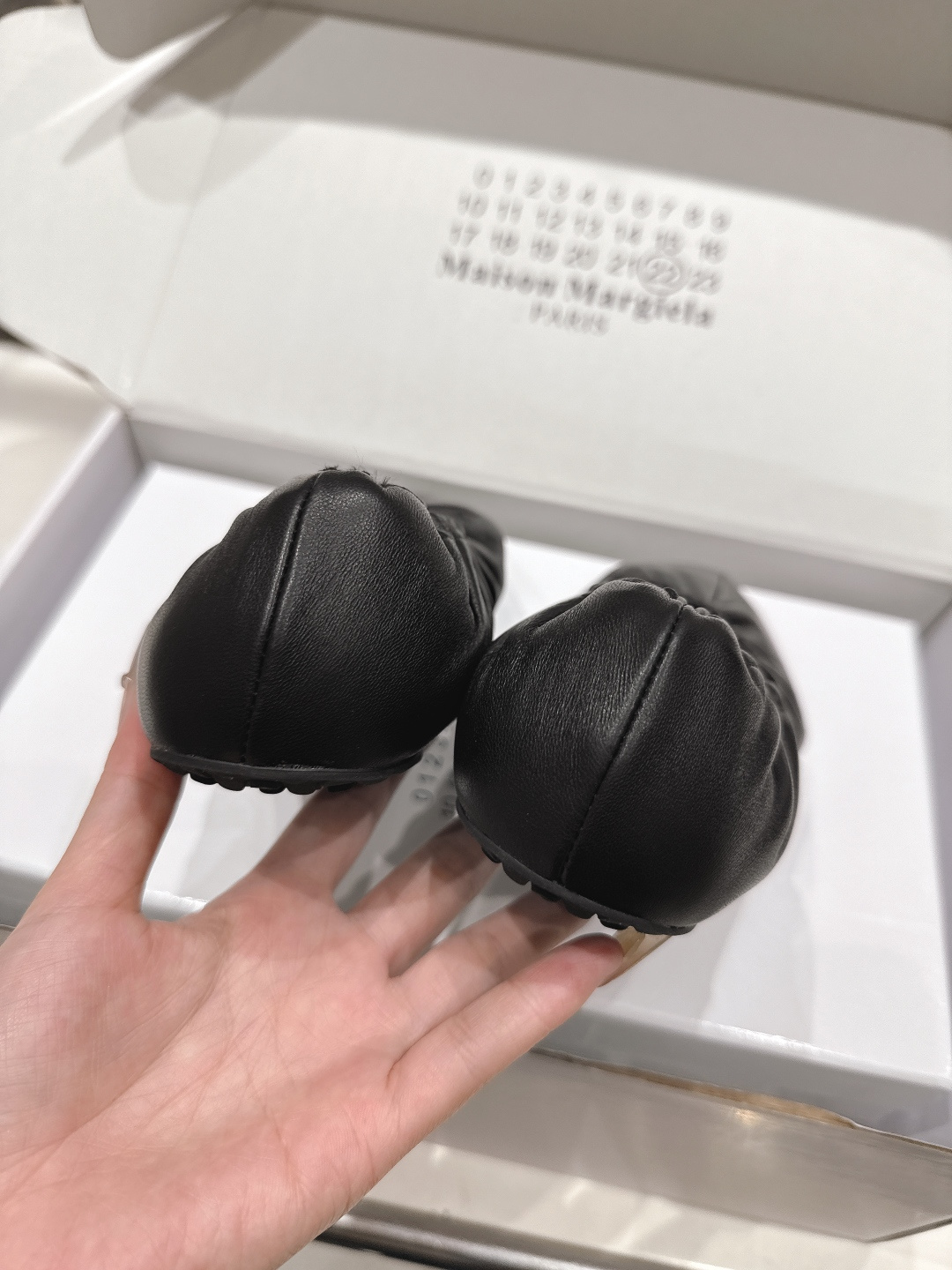 高版本出厂 皮面 MM6【Maison Martin Margiela】马吉拉2026ss新品玛丽珍芭蕾