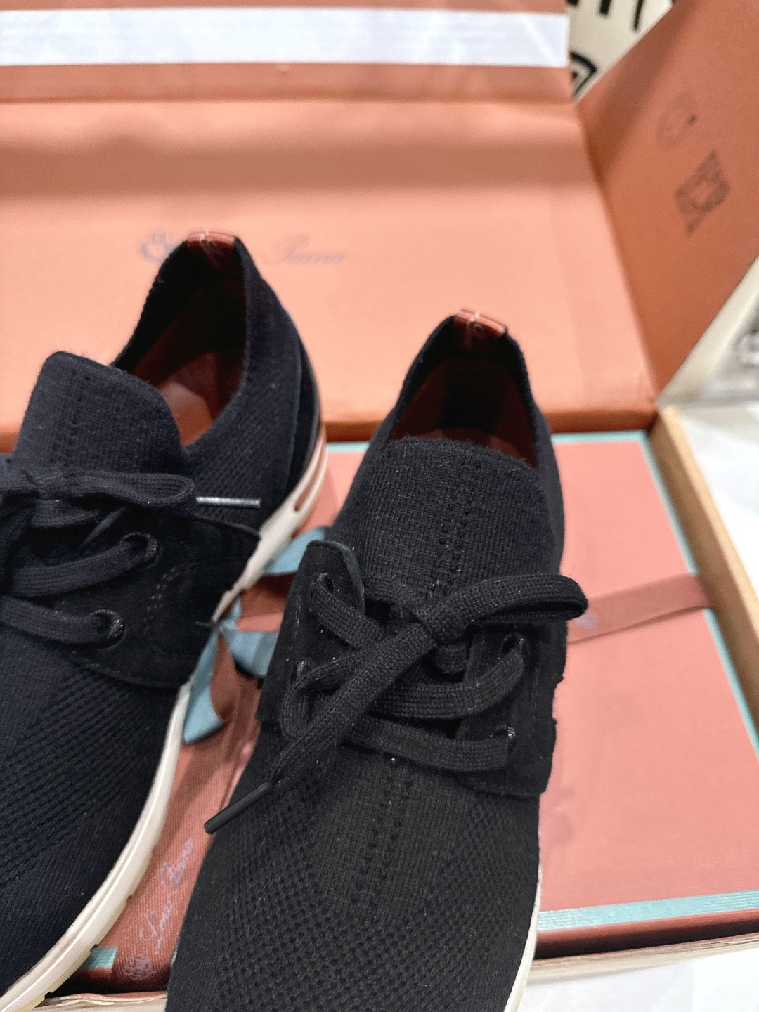 高版本出厂 Loro Piana* 诺悠翩雅LP F063 Walk Wish 新款飞织面休闲运动鞋 顶