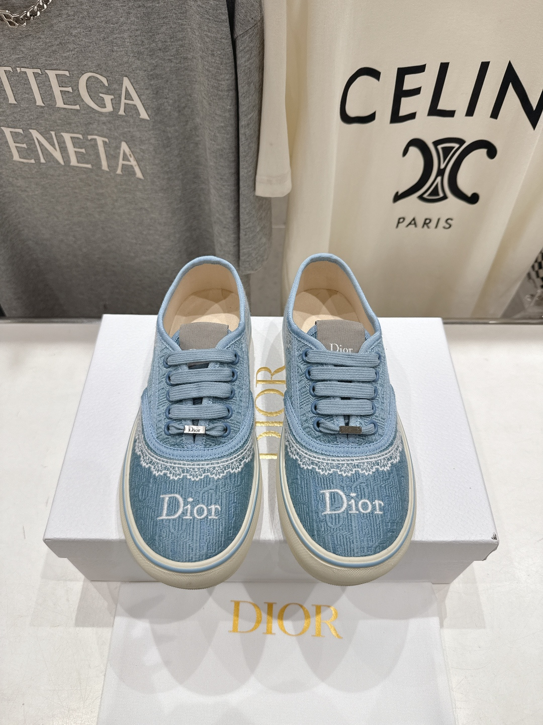 高版本出厂 Dior/迪奥D家F019 2026ss新款系带时尚刺绣休闲鞋原版购入开发做货，精心制作。鞋