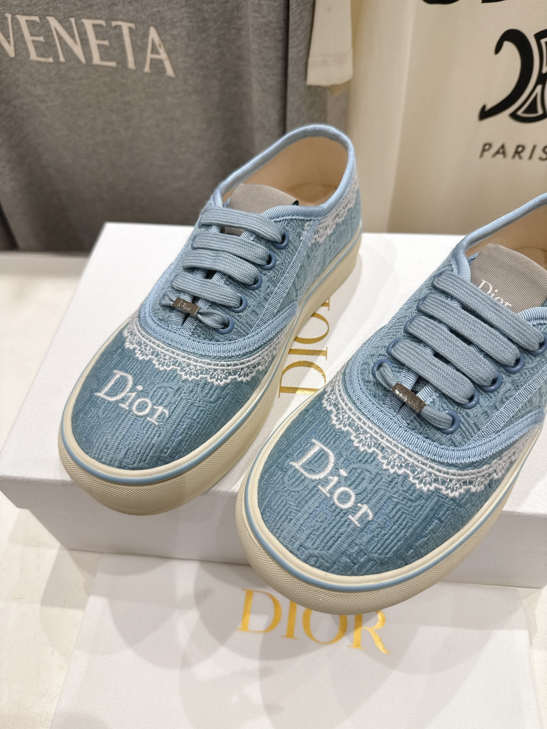 高版本出厂 Dior/迪奥D家F019 2026ss新款系带时尚刺绣休闲鞋原版购入开发做货，精心制作。鞋