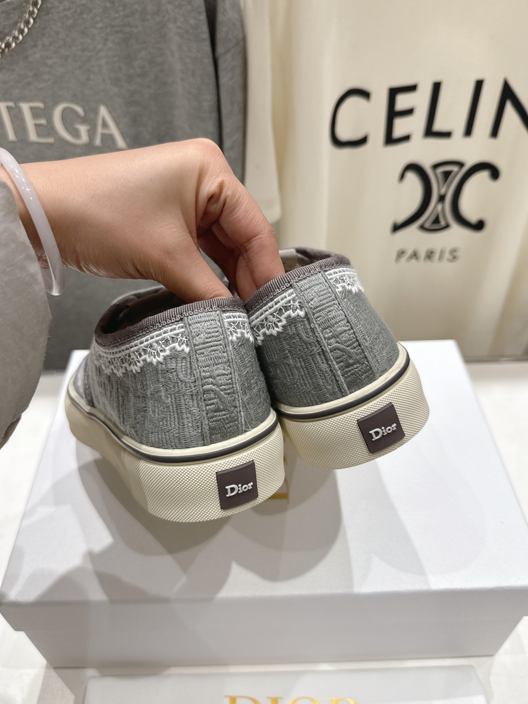 高版本出厂 Dior/迪奥D家F019 2026ss新款系带时尚刺绣休闲鞋原版购入开发做货，精心制作。鞋