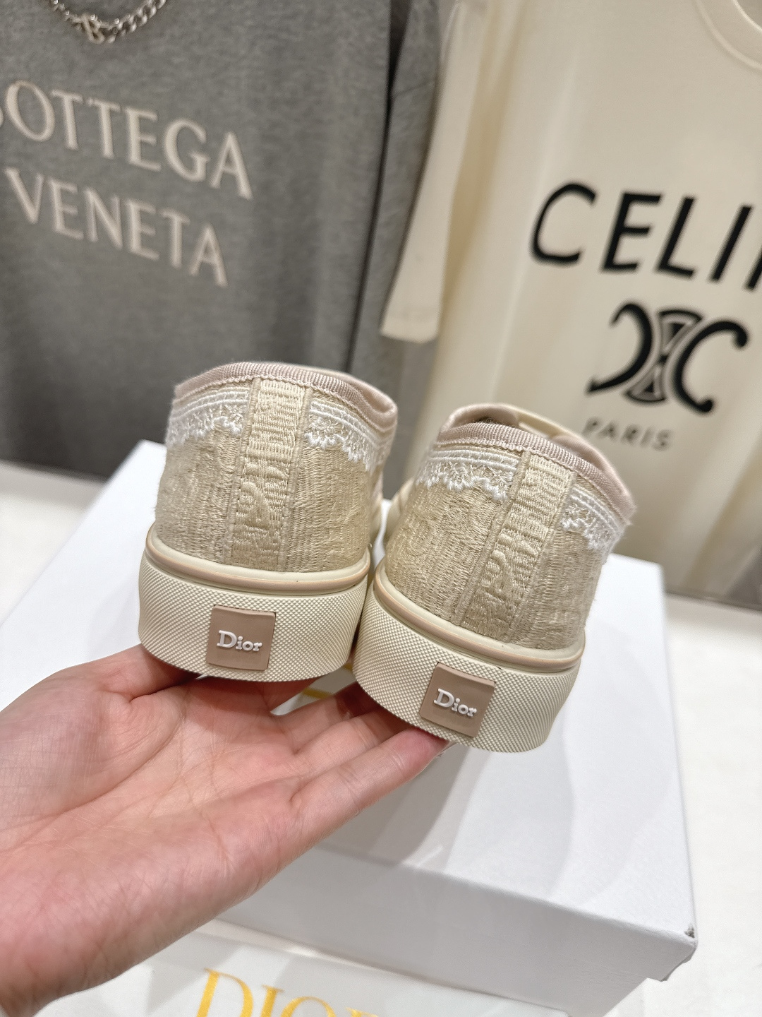 高版本出厂 Dior/迪奥D家F019 2026ss新款系带时尚刺绣休闲鞋原版购入开发做货，精心制作。鞋