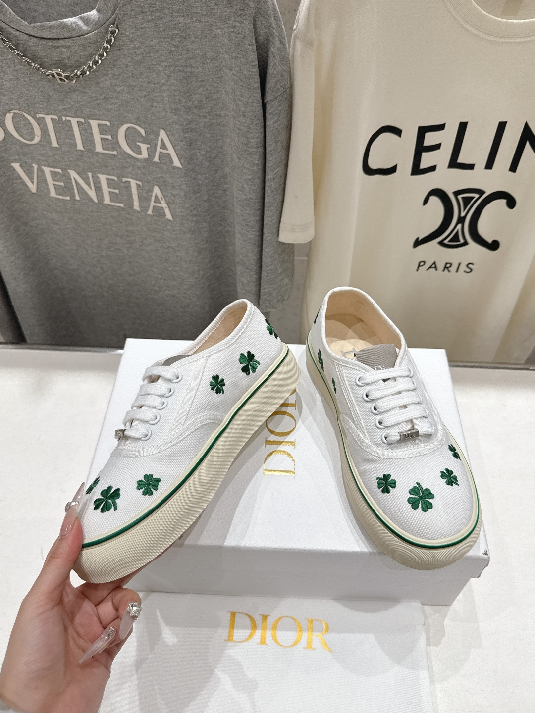 高版本出厂 Dior/迪奥D家F019 2026ss新款系带时尚刺绣休闲鞋原版购入开发做货，精心制作。鞋