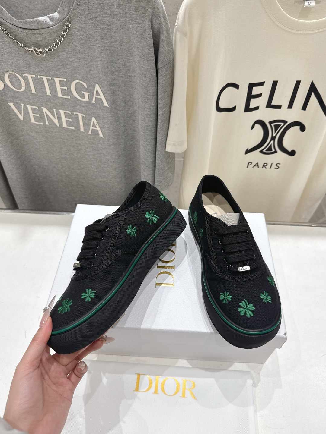 高版本出厂 Dior/迪奥D家F019 2026ss新款系带时尚刺绣休闲鞋原版购入开发做货，精心制作。鞋