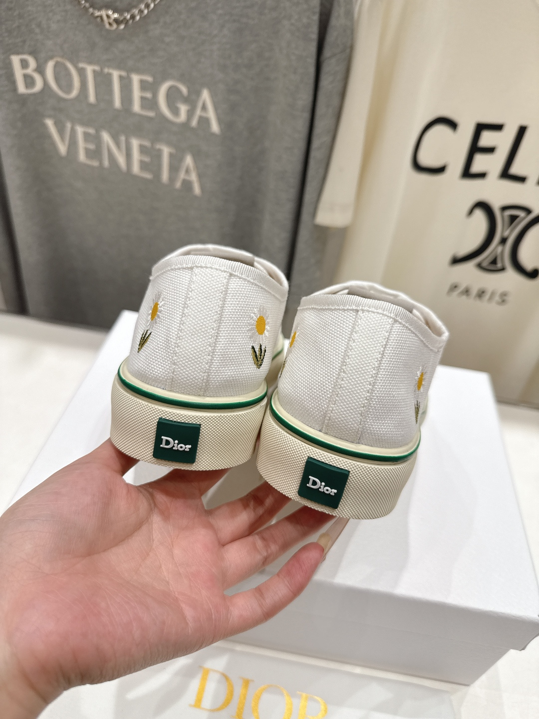 高版本出厂 Dior/迪奥D家F019 2026ss新款系带时尚刺绣休闲鞋原版购入开发做货，精心制作。鞋