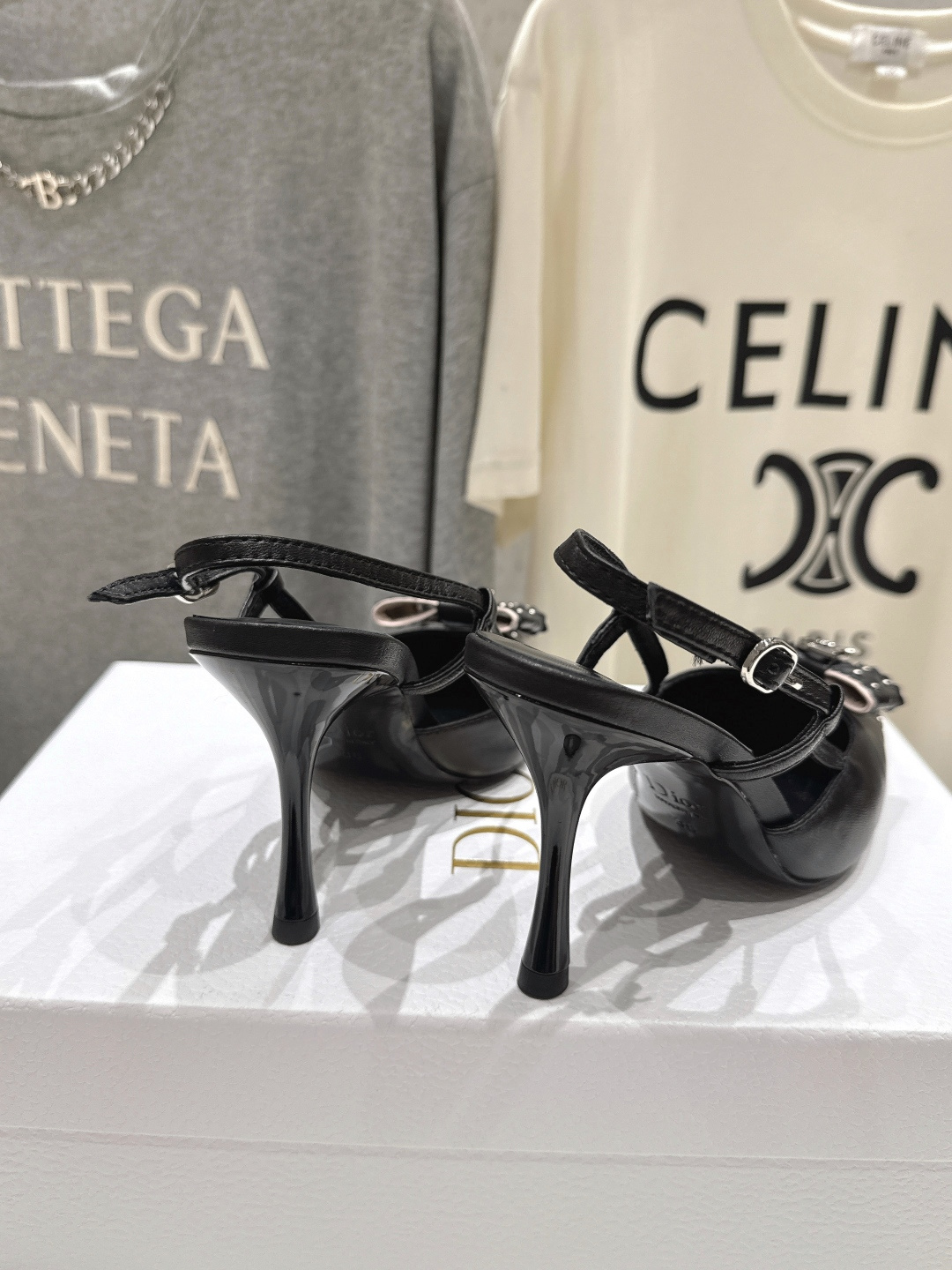 高版本出厂 Dior*迪奥F031 2026ss夏季新款蝴蝶结高跟鞋凉鞋♕♕公主范十足，颜色非常抬肤色，