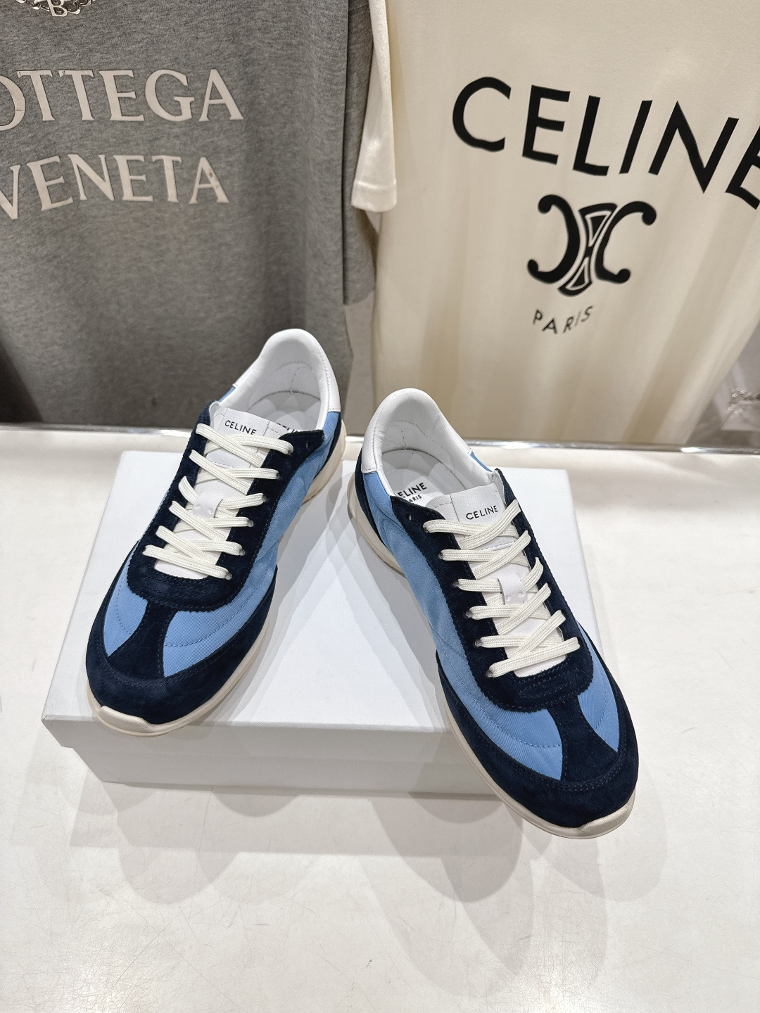 高版本出厂 CELINE*思琳赛琳F0376 2026ss新款徽标系带阿甘鞋休闲运动鞋小白鞋简单舒服，干