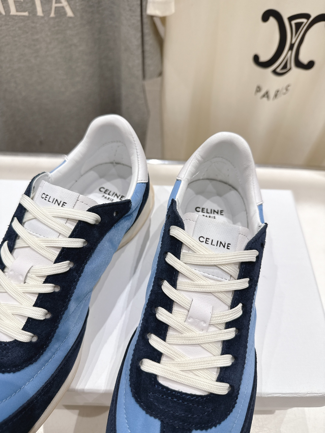 高版本出厂 CELINE*思琳赛琳F0376 2026ss新款徽标系带阿甘鞋休闲运动鞋小白鞋简单舒服，干