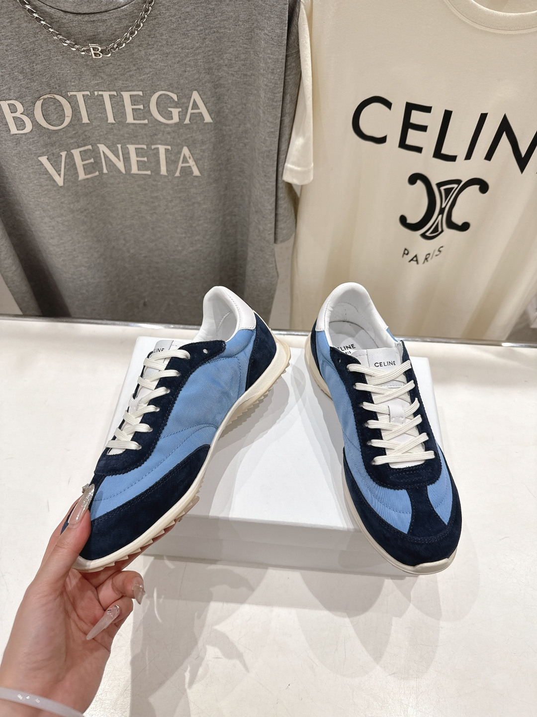 高版本出厂 CELINE*思琳赛琳F0376 2026ss新款徽标系带阿甘鞋休闲运动鞋小白鞋简单舒服，干