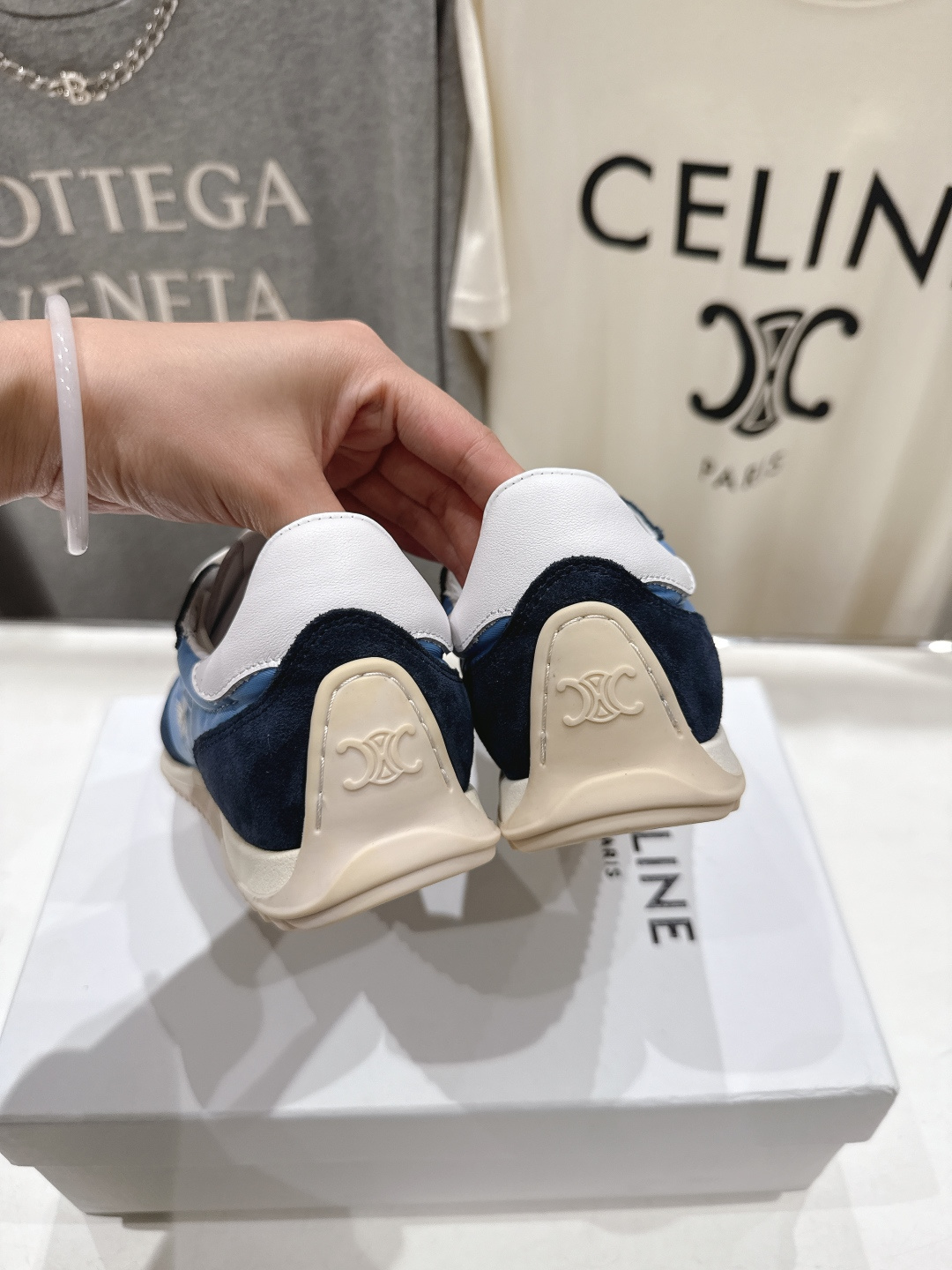 高版本出厂 CELINE*思琳赛琳F0376 2026ss新款徽标系带阿甘鞋休闲运动鞋小白鞋简单舒服，干