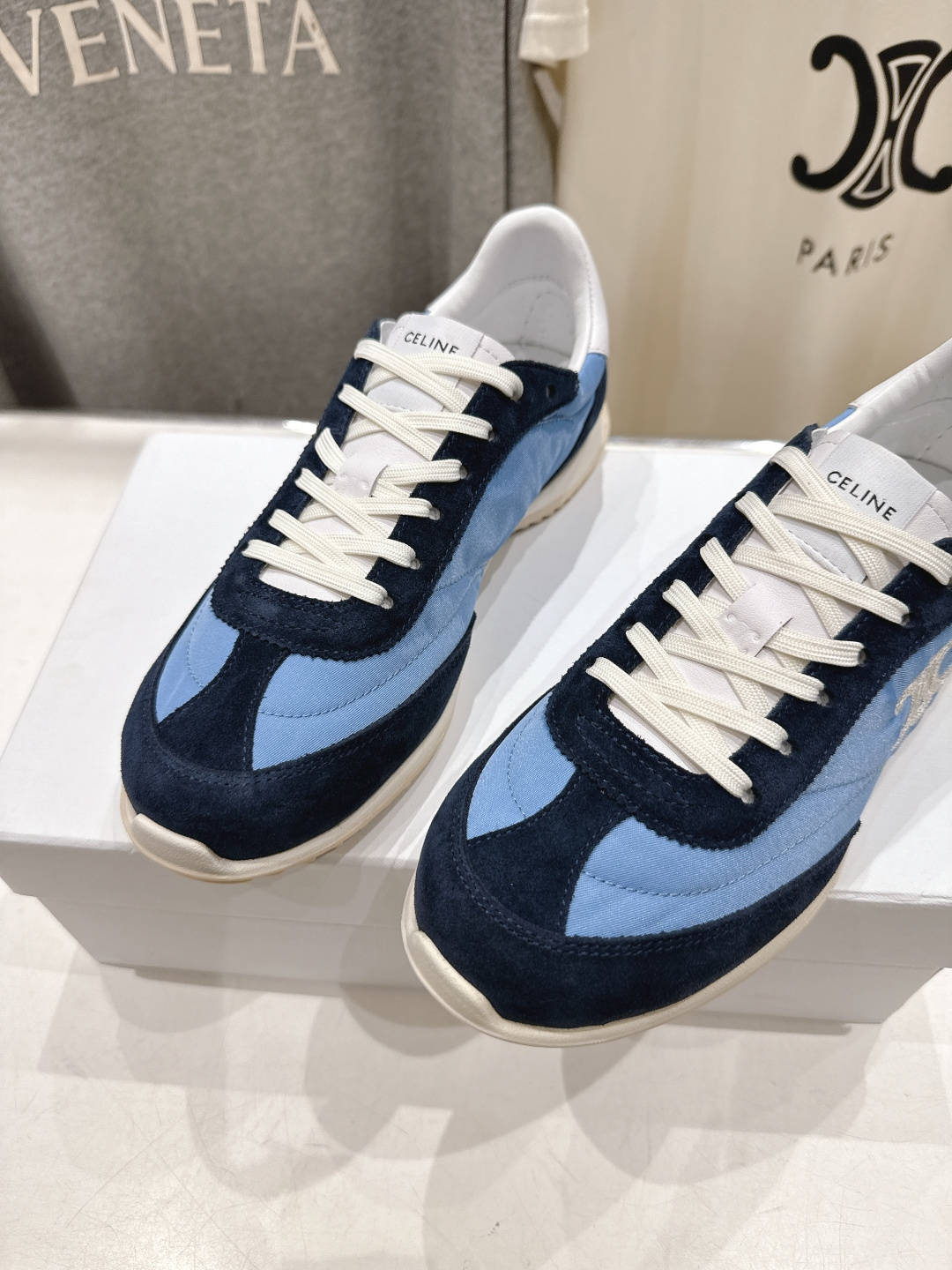 高版本出厂 CELINE*思琳赛琳F0376 2026ss新款徽标系带阿甘鞋休闲运动鞋小白鞋简单舒服，干