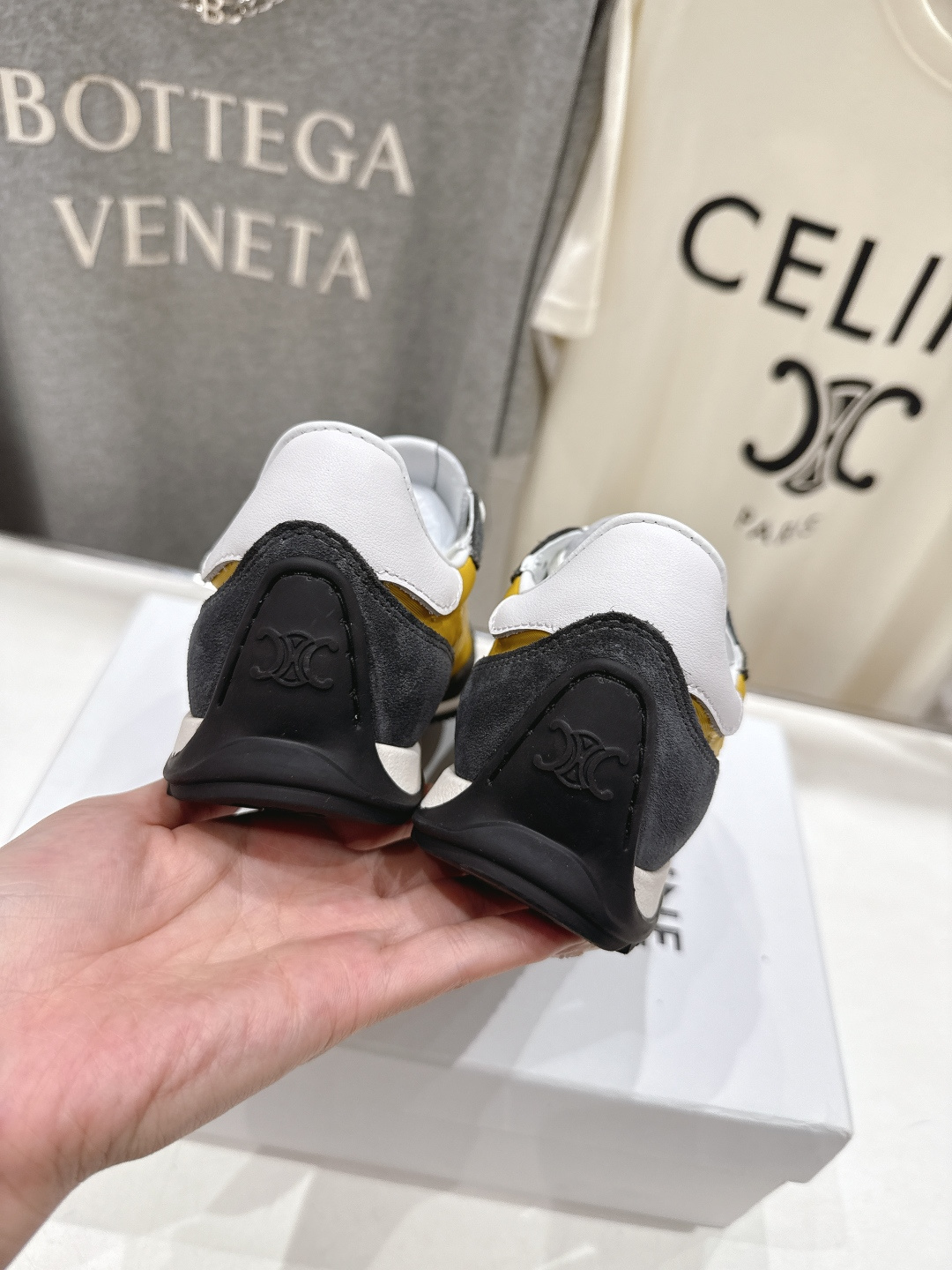 高版本出厂 CELINE*思琳赛琳F0376 2026ss新款徽标系带阿甘鞋休闲运动鞋小白鞋简单舒服，干