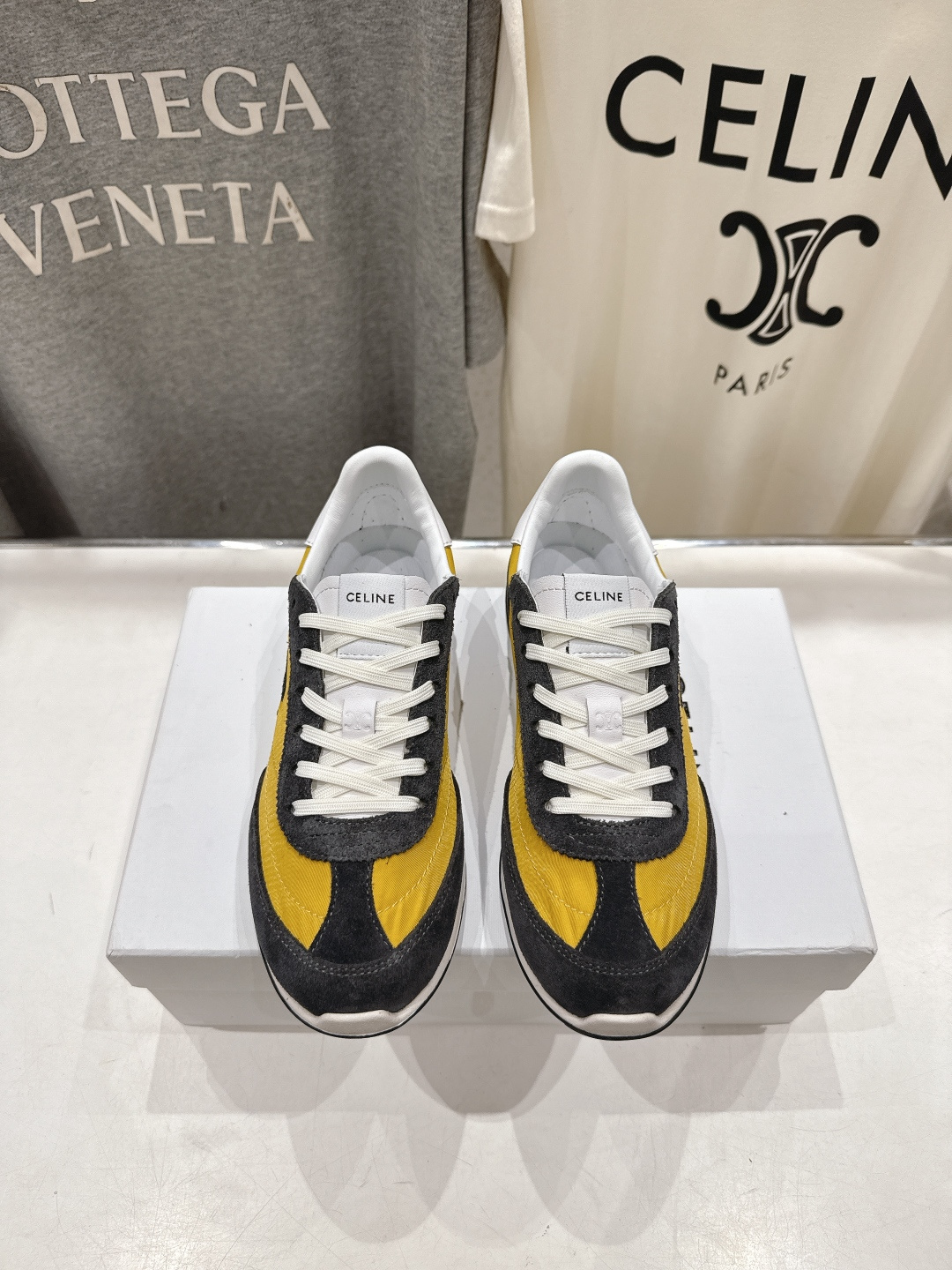 高版本出厂 CELINE*思琳赛琳F0376 2026ss新款徽标系带阿甘鞋休闲运动鞋小白鞋简单舒服，干