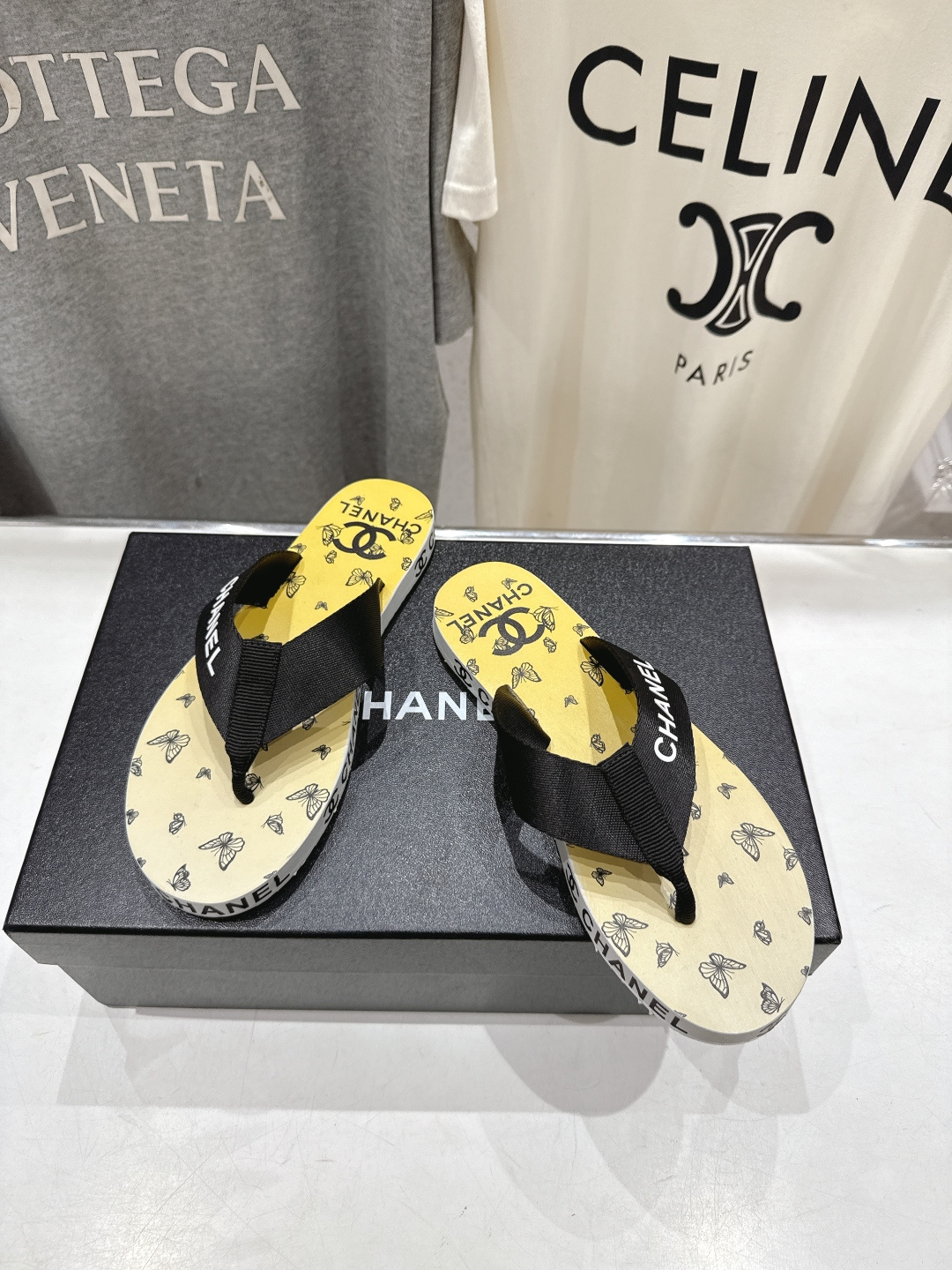 高版本出厂 Chanel*香奈儿F036 小香2026ss夏季新款人字拖夹脚沙滩拖鞋2026夏季爆款无法