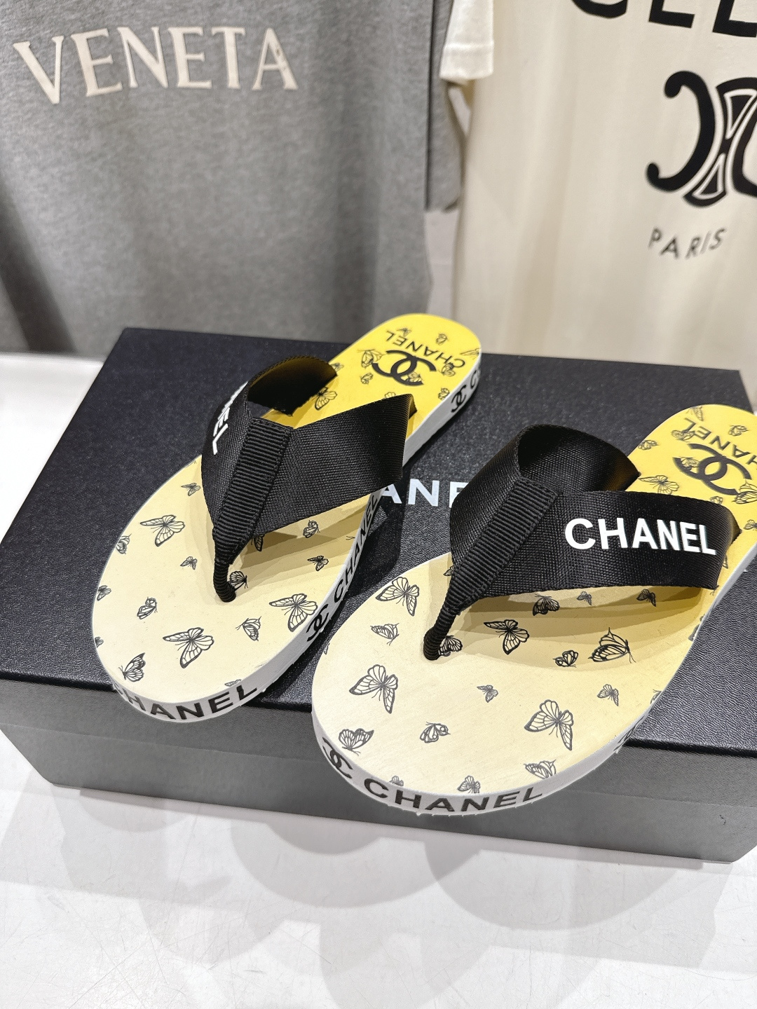 高版本出厂 Chanel*香奈儿F036 小香2026ss夏季新款人字拖夹脚沙滩拖鞋2026夏季爆款无法