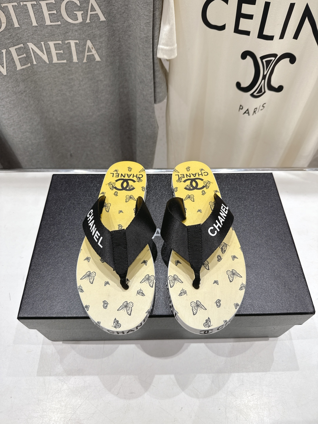 高版本出厂 Chanel*香奈儿F036 小香2026ss夏季新款人字拖夹脚沙滩拖鞋2026夏季爆款无法