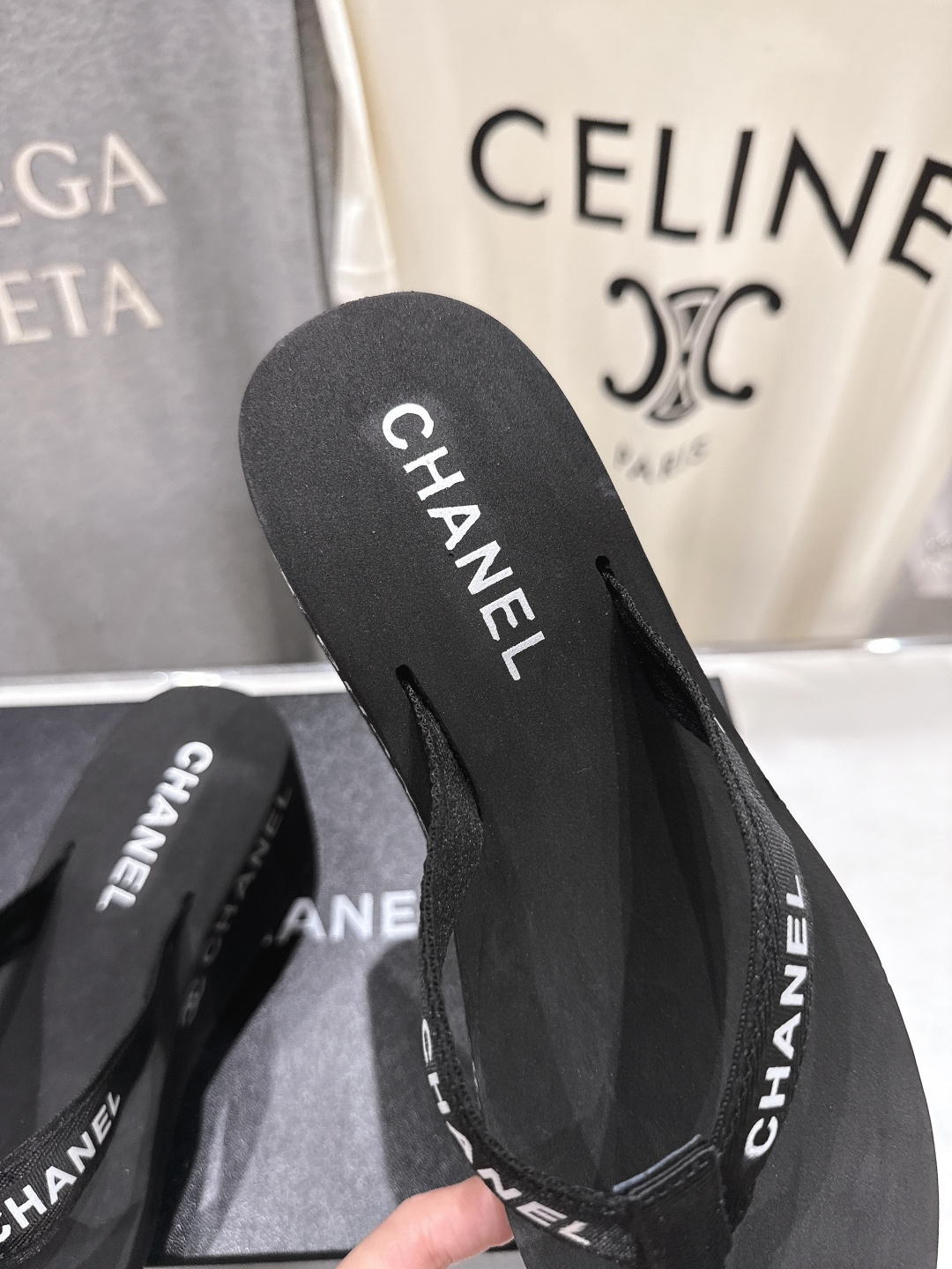 高版本出厂 Chanel*香奈儿F036 小香2026ss夏季新款人字拖夹脚沙滩拖鞋2026夏季爆款无法