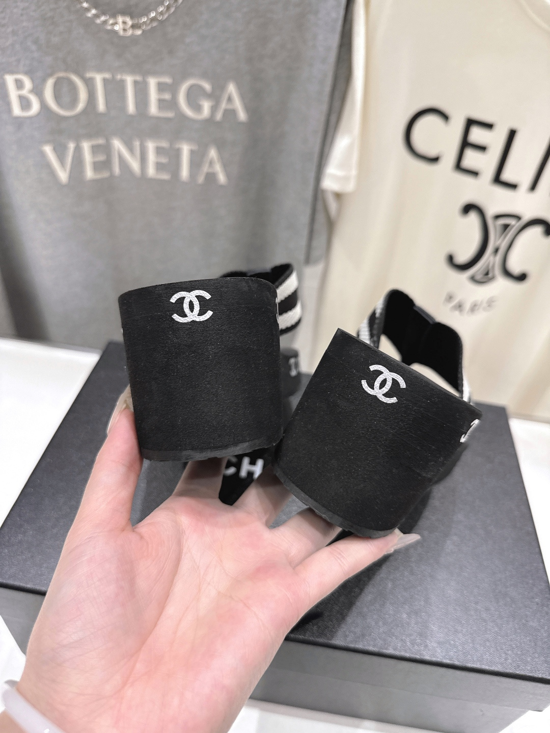 高版本出厂 Chanel*香奈儿F036 小香2026ss夏季新款人字拖夹脚沙滩拖鞋2026夏季爆款无法