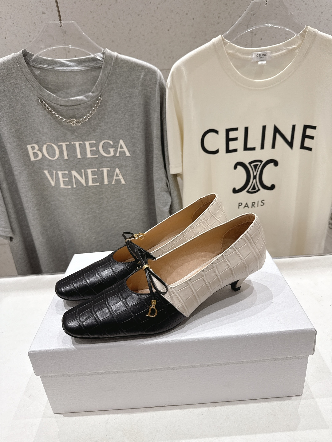 高版本出厂 DIOR*迪奥F027 D家2026ss新款小方头玛丽珍高跟鞋时装鞋！顶级版本～超美的鞋型上