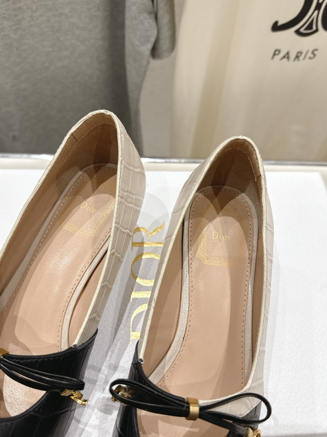 高版本出厂 DIOR*迪奥F027 D家2026ss新款小方头玛丽珍高跟鞋时装鞋！顶级版本～超美的鞋型上