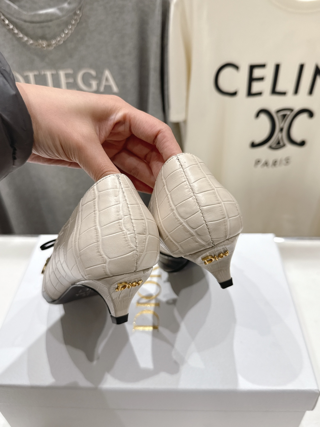 高版本出厂 DIOR*迪奥F027 D家2026ss新款小方头玛丽珍高跟鞋时装鞋！顶级版本～超美的鞋型上