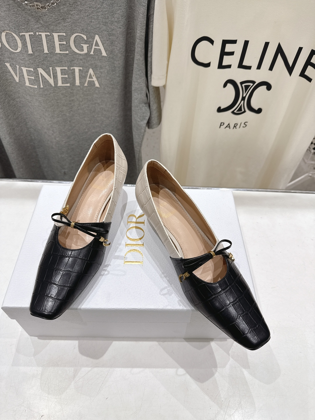 高版本出厂 DIOR*迪奥F027 D家2026ss新款小方头玛丽珍高跟鞋时装鞋！顶级版本～超美的鞋型上