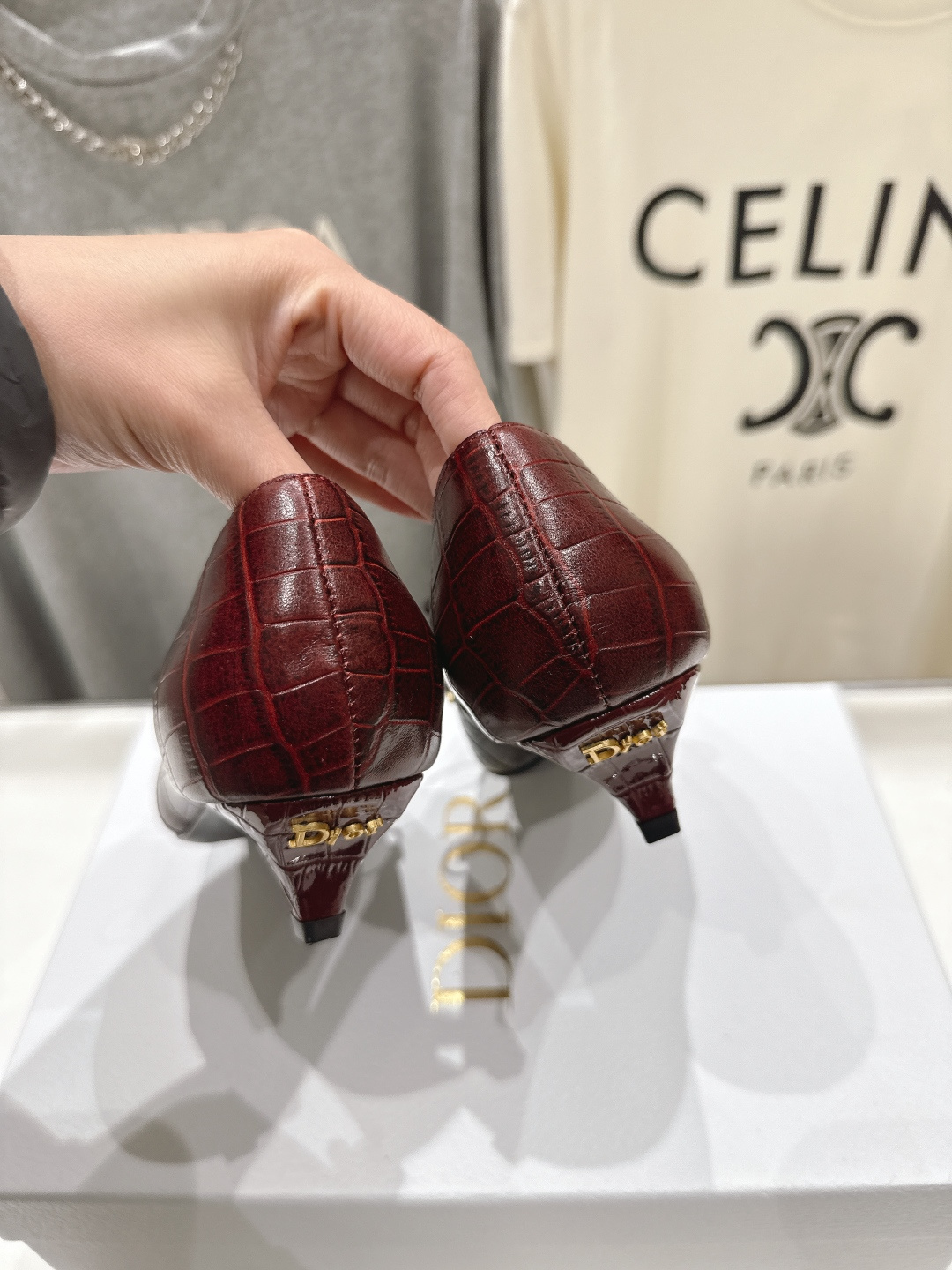 高版本出厂 DIOR*迪奥F027 D家2026ss新款小方头玛丽珍高跟鞋时装鞋！顶级版本～超美的鞋型上