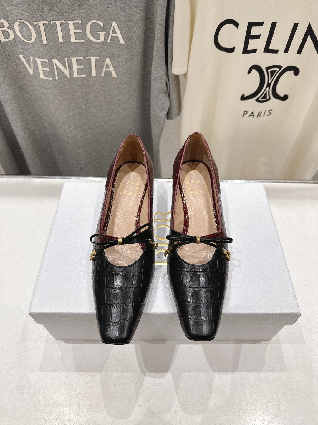 高版本出厂 DIOR*迪奥F027 D家2026ss新款小方头玛丽珍高跟鞋时装鞋！顶级版本～超美的鞋型上