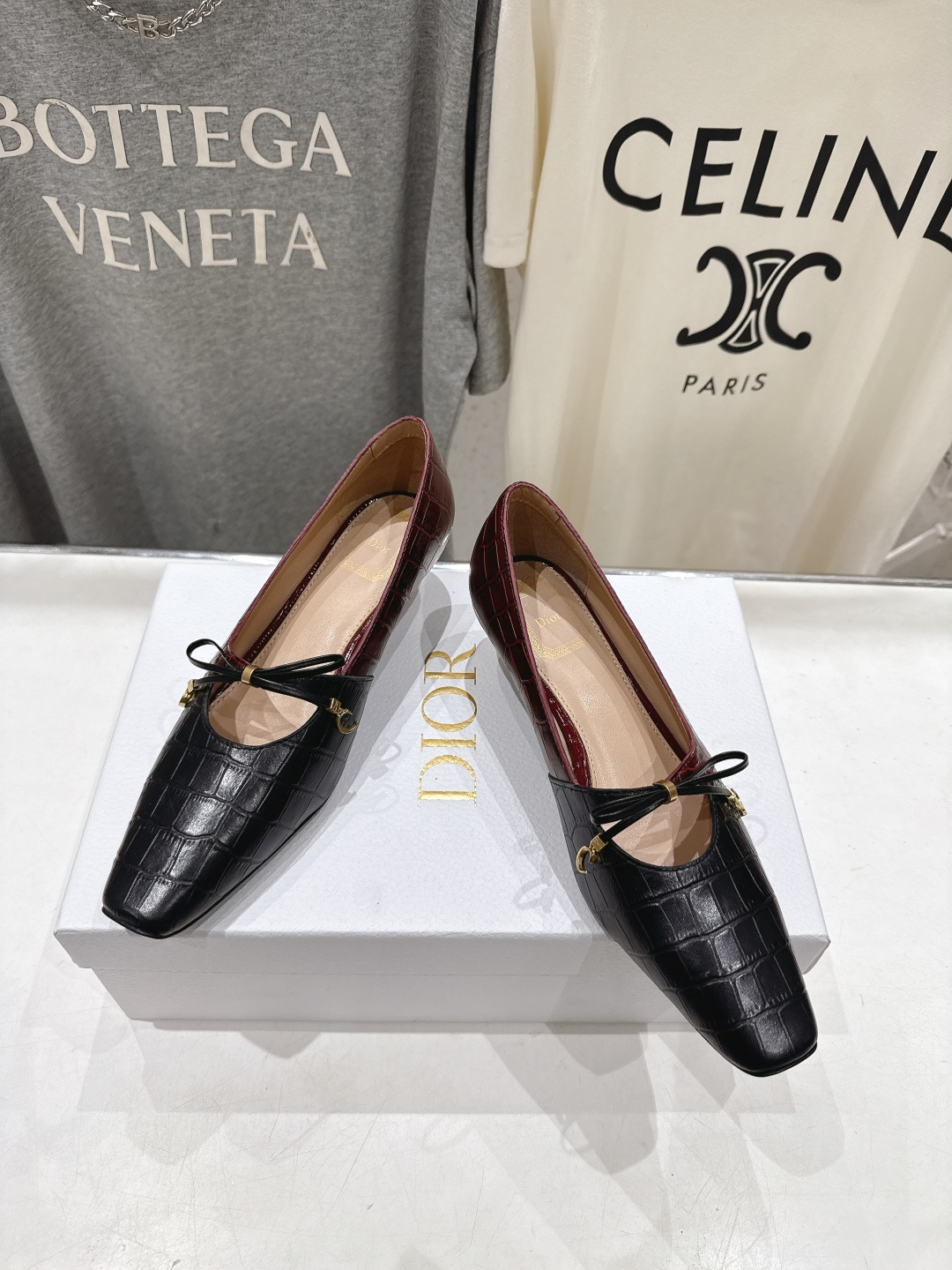 高版本出厂 DIOR*迪奥F027 D家2026ss新款小方头玛丽珍高跟鞋时装鞋！顶级版本～超美的鞋型上