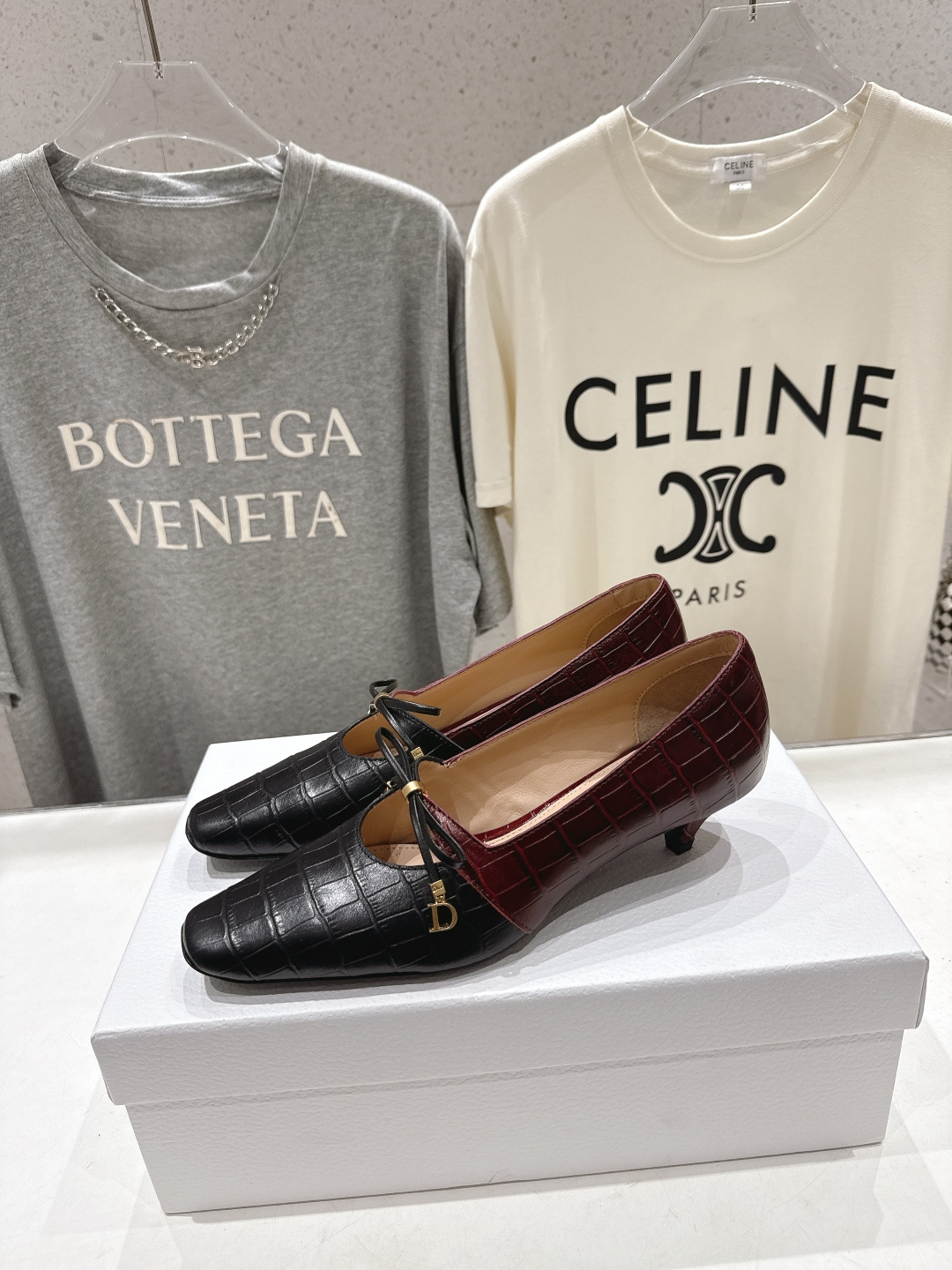 高版本出厂 DIOR*迪奥F027 D家2026ss新款小方头玛丽珍高跟鞋时装鞋！顶级版本～超美的鞋型上