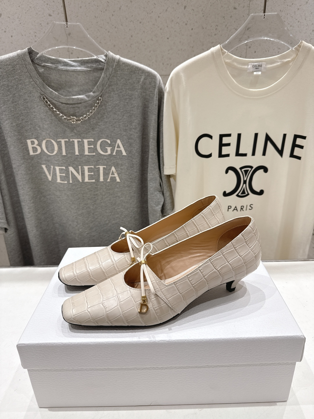 高版本出厂 DIOR*迪奥F027 D家2026ss新款小方头玛丽珍高跟鞋时装鞋！顶级版本～超美的鞋型上