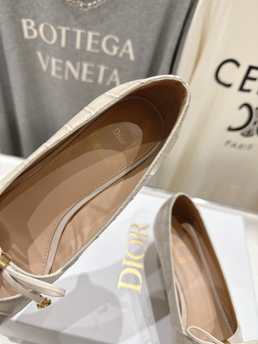 高版本出厂 DIOR*迪奥F027 D家2026ss新款小方头玛丽珍高跟鞋时装鞋！顶级版本～超美的鞋型上