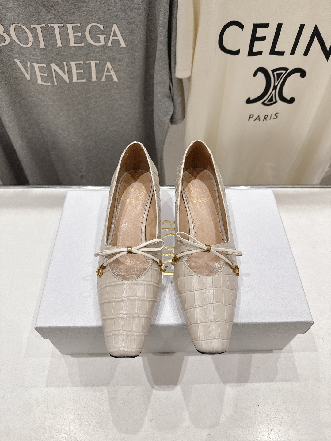 高版本出厂 DIOR*迪奥F027 D家2026ss新款小方头玛丽珍高跟鞋时装鞋！顶级版本～超美的鞋型上