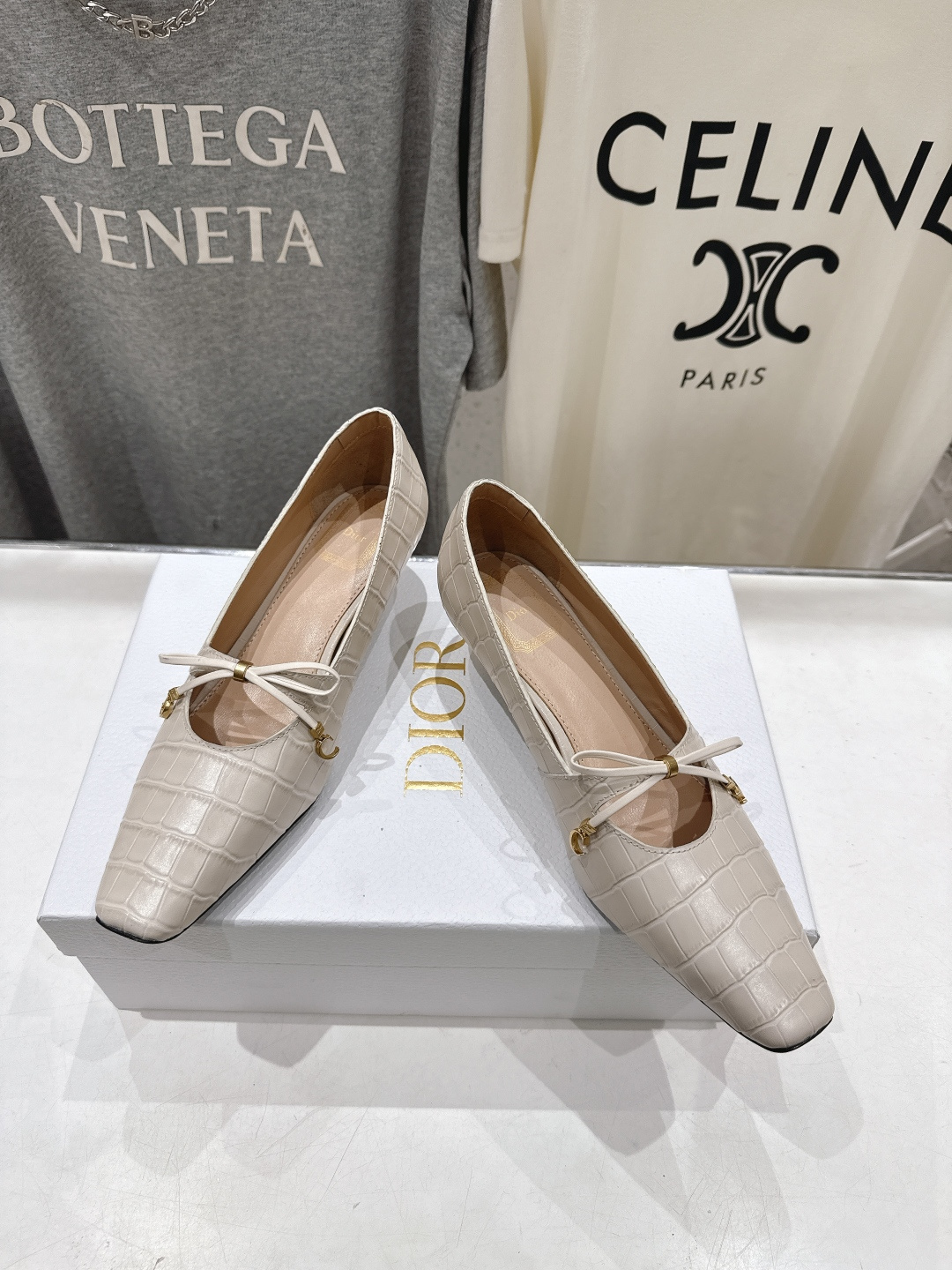 高版本出厂 DIOR*迪奥F027 D家2026ss新款小方头玛丽珍高跟鞋时装鞋！顶级版本～超美的鞋型上