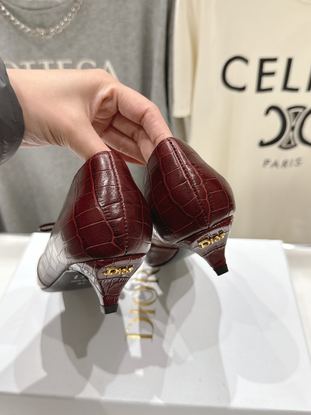 高版本出厂 DIOR*迪奥F027 D家2026ss新款小方头玛丽珍高跟鞋时装鞋！顶级版本～超美的鞋型上