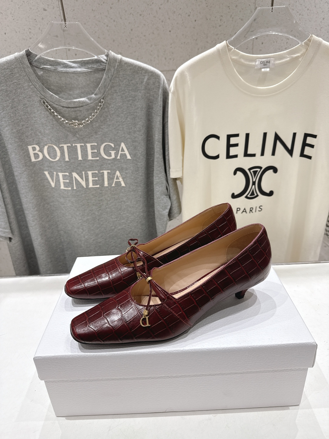 高版本出厂 DIOR*迪奥F027 D家2026ss新款小方头玛丽珍高跟鞋时装鞋！顶级版本～超美的鞋型上