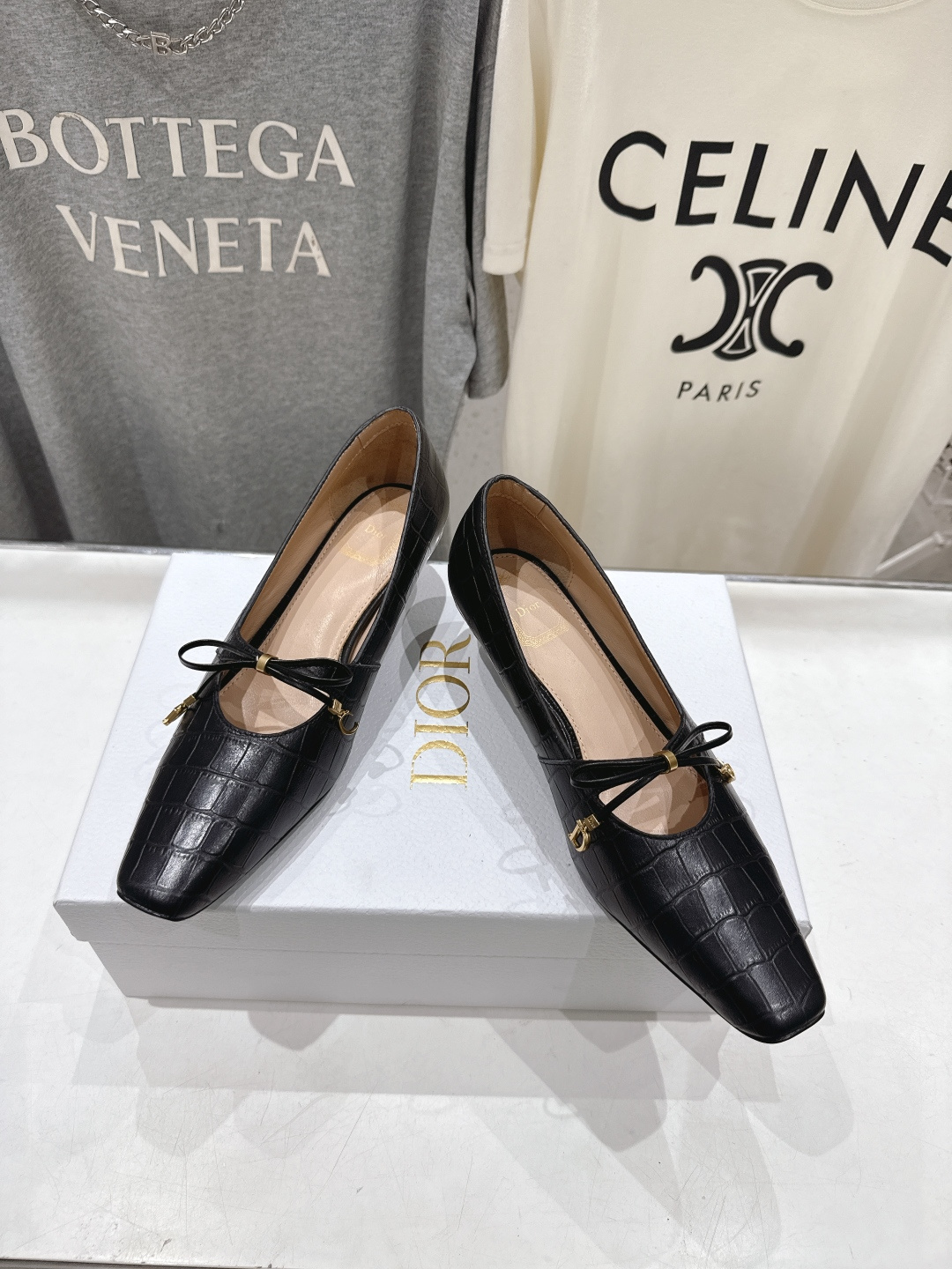 高版本出厂 DIOR*迪奥F027 D家2026ss新款小方头玛丽珍高跟鞋时装鞋！顶级版本～超美的鞋型上