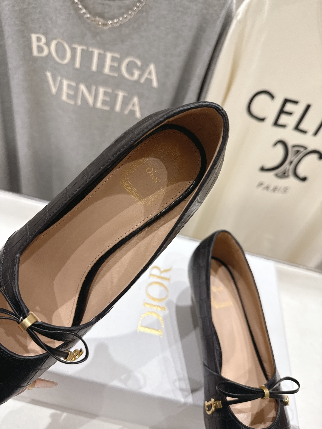 高版本出厂 DIOR*迪奥F027 D家2026ss新款小方头玛丽珍高跟鞋时装鞋！顶级版本～超美的鞋型上