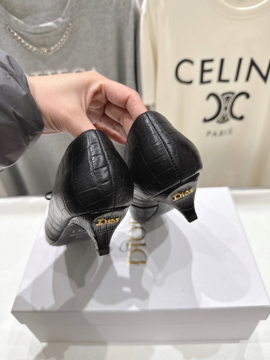 高版本出厂 DIOR*迪奥F027 D家2026ss新款小方头玛丽珍高跟鞋时装鞋！顶级版本～超美的鞋型上