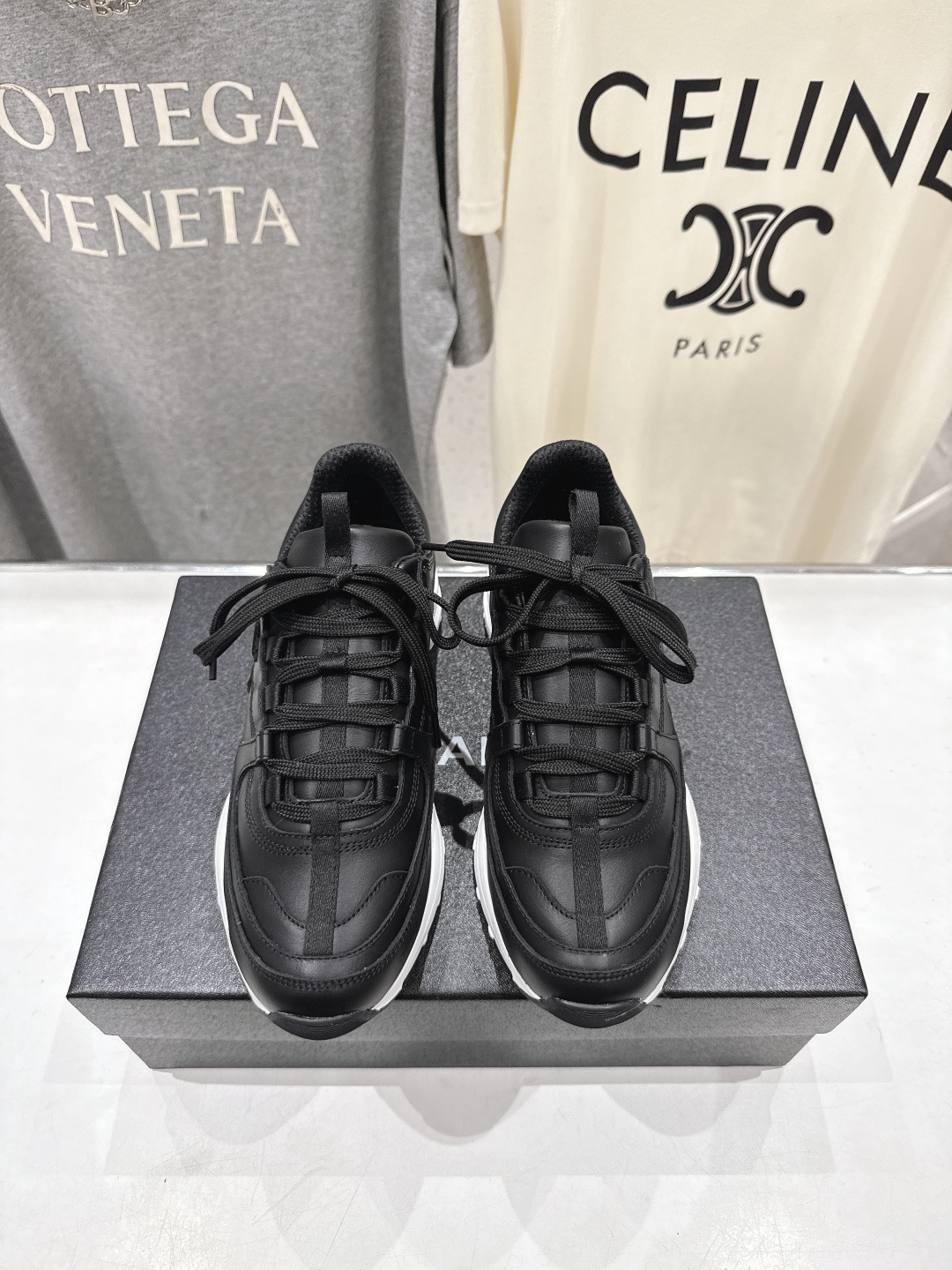 高版本出厂 Chanel香奈儿F015 小香 2026ss走秀新款系带熊猫鞋休闲鞋小白鞋运动鞋 饼干鞋顶