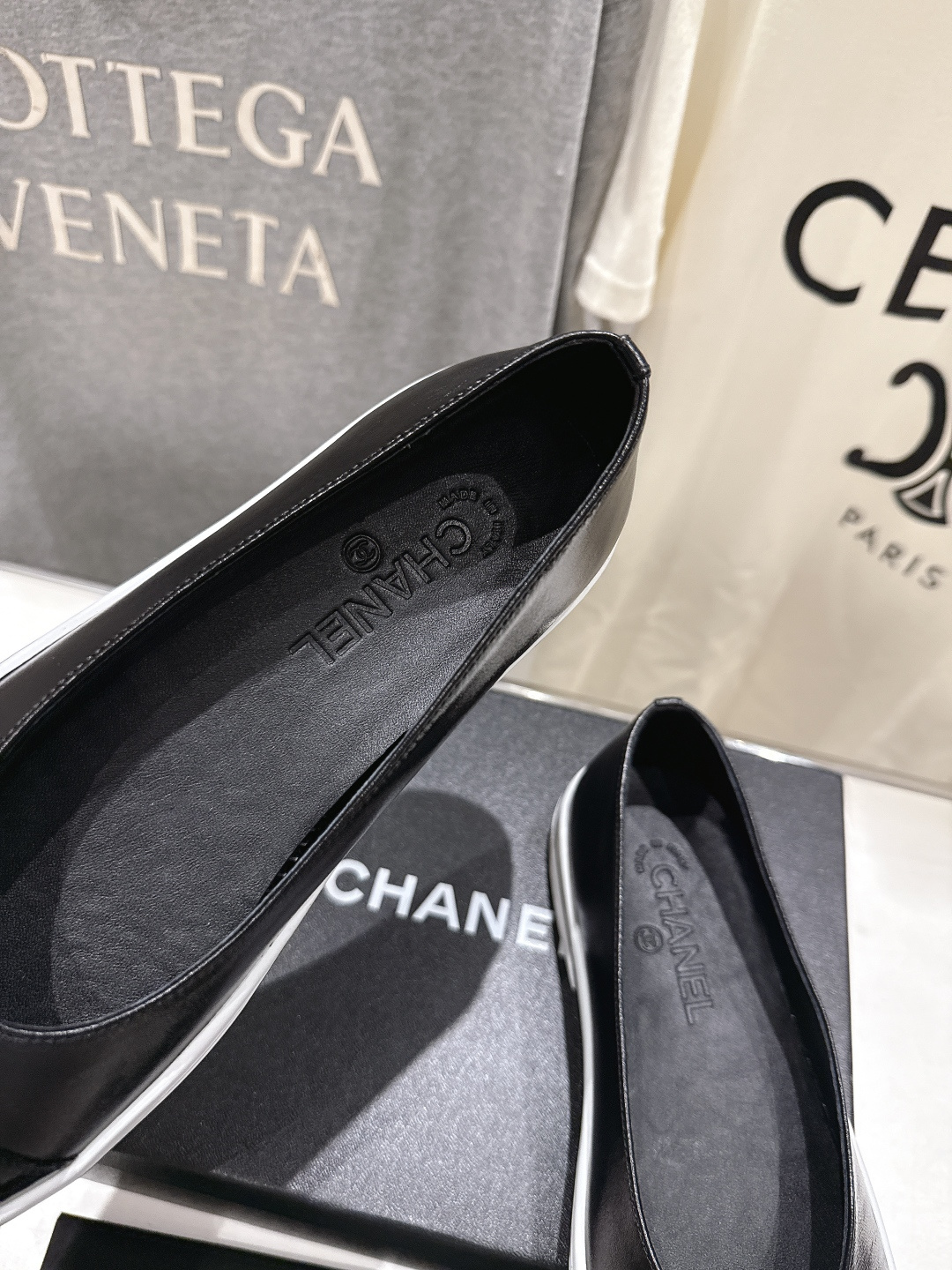 高版本出厂 CHANEL*香奈儿F015-小香2026ss春夏🆕新款圆头平底鞋玛丽珍单鞋鞋楦精美，米兰走