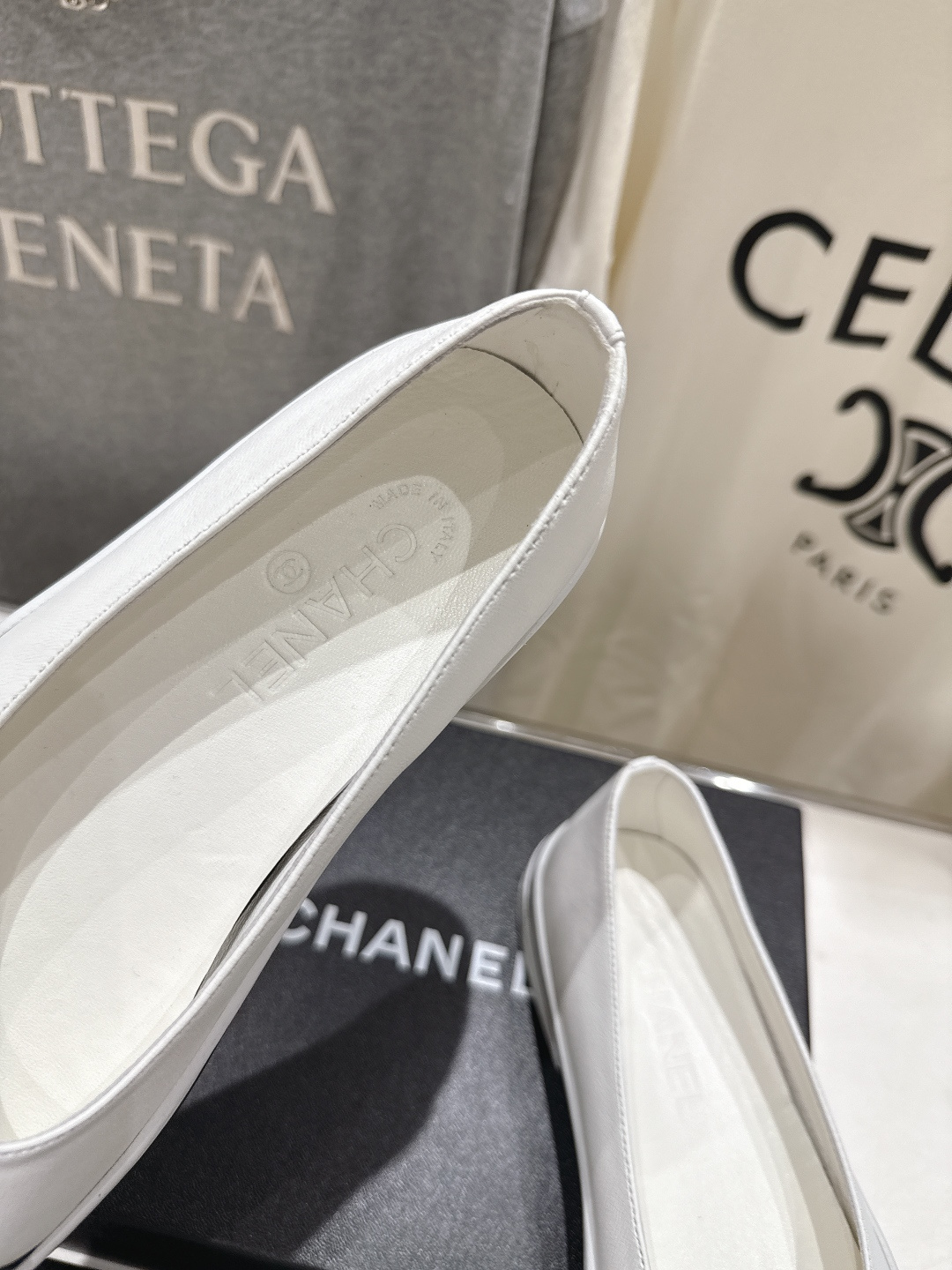 高版本出厂 CHANEL*香奈儿F015-小香2026ss春夏🆕新款圆头平底鞋玛丽珍单鞋鞋楦精美，米兰走