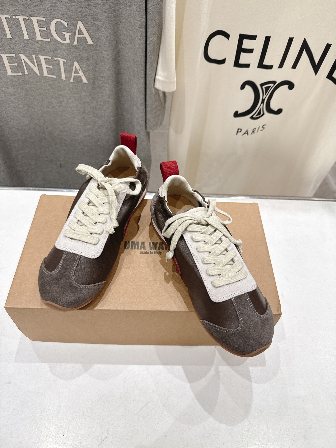 高版本出厂 UMA WANG 潮牌上新F064 2026ss新款复古系带休闲鞋德训鞋，质感党+懒人党双狂