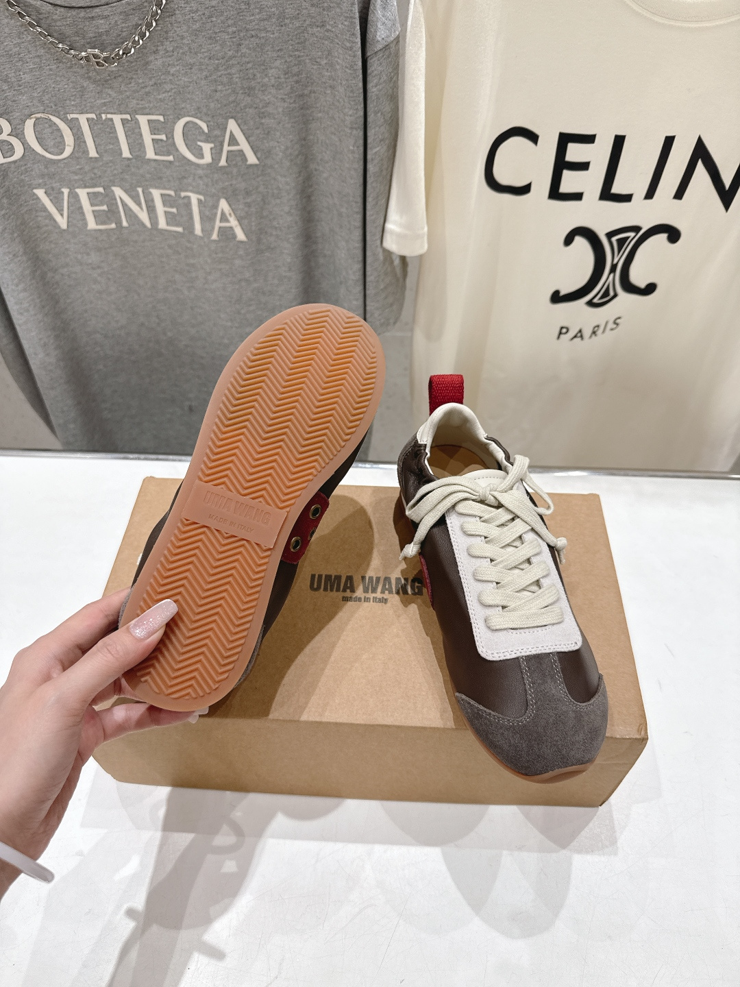 高版本出厂 UMA WANG 潮牌上新F064 2026ss新款复古系带休闲鞋德训鞋，质感党+懒人党双狂