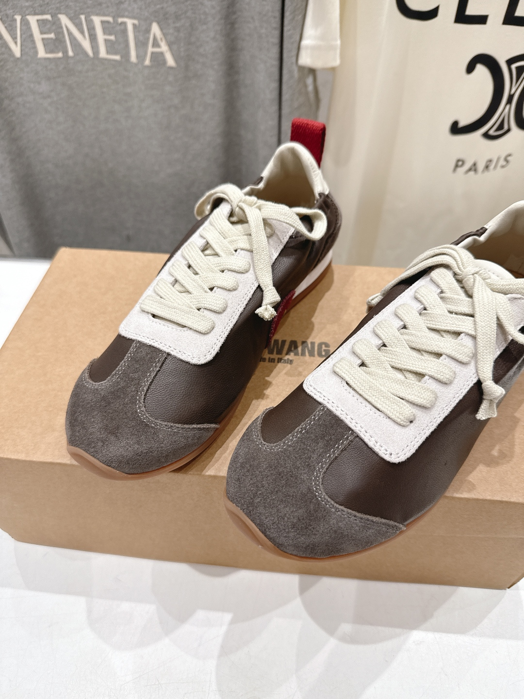 高版本出厂 UMA WANG 潮牌上新F064 2026ss新款复古系带休闲鞋德训鞋，质感党+懒人党双狂