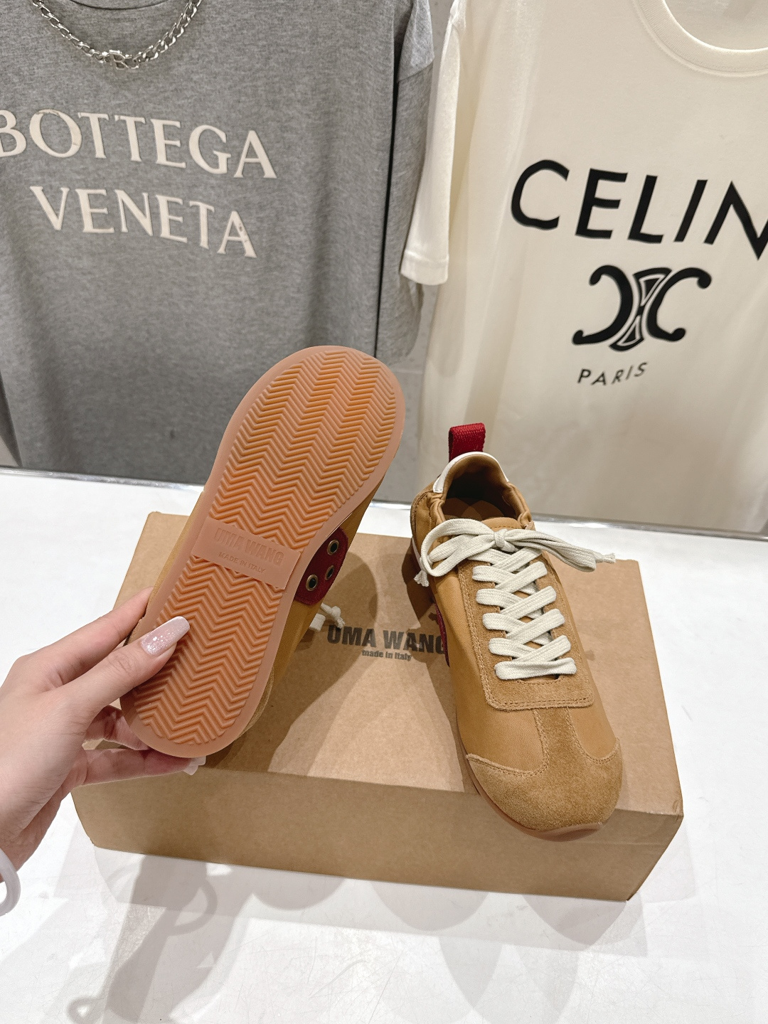 高版本出厂 UMA WANG 潮牌上新F064 2026ss新款复古系带休闲鞋德训鞋，质感党+懒人党双狂